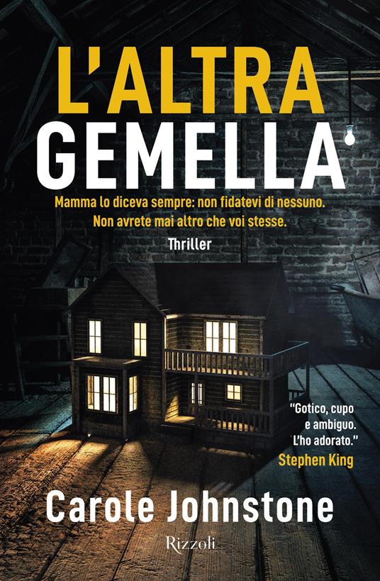 L' altra gemella - Carole Johnstone - copertina
