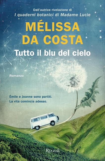 Tutto il blu del cielo - Mélissa Da Costa - copertina