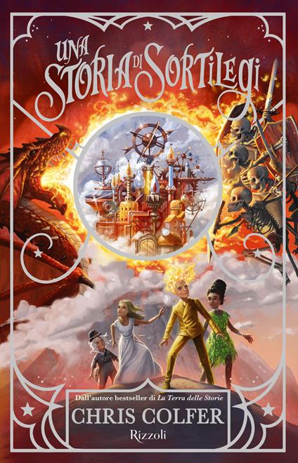 Una storia di sortilegi - Chris Colfer - copertina