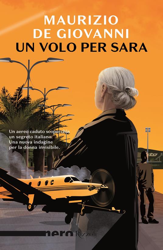 Un volo per Sara - Maurizio De Giovanni - copertina