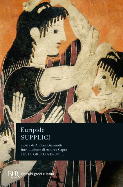 Supplici - Euripide - copertina