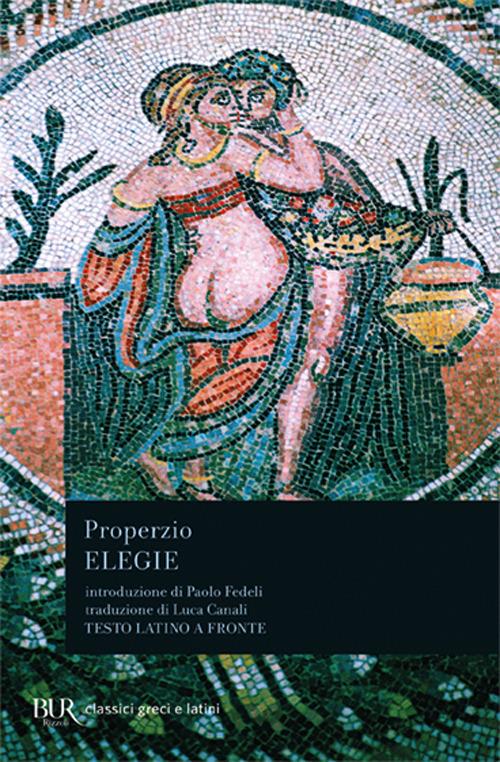 Elegie - Sesto Properzio - copertina