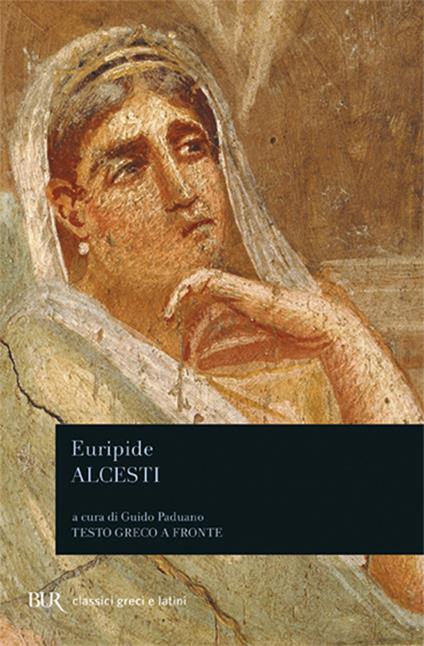 Alcesti - Euripide - copertina