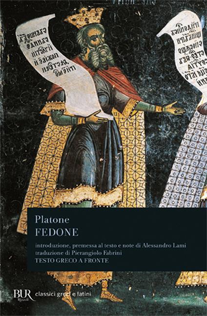 Fedone. Testo greco a fronte - Platone - copertina