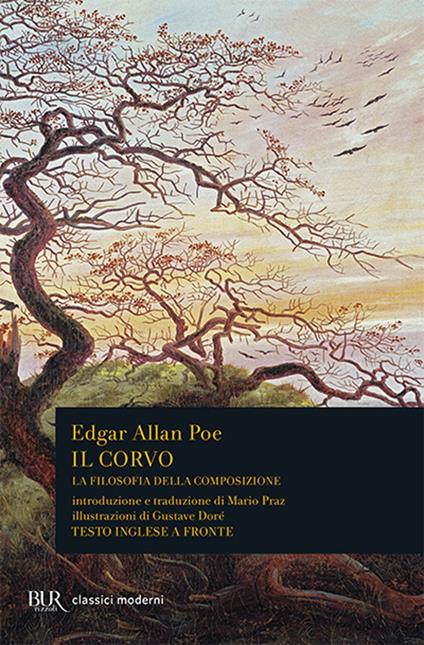 Il corvo. La filosofia della composizione - Edgar Allan Poe - copertina