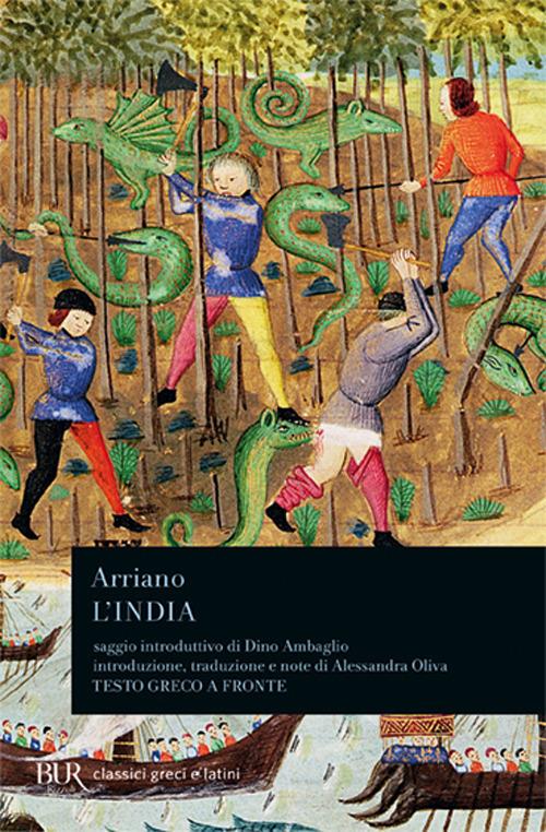 L'India. Testo greco a fronte - Flavio Arriano - copertina