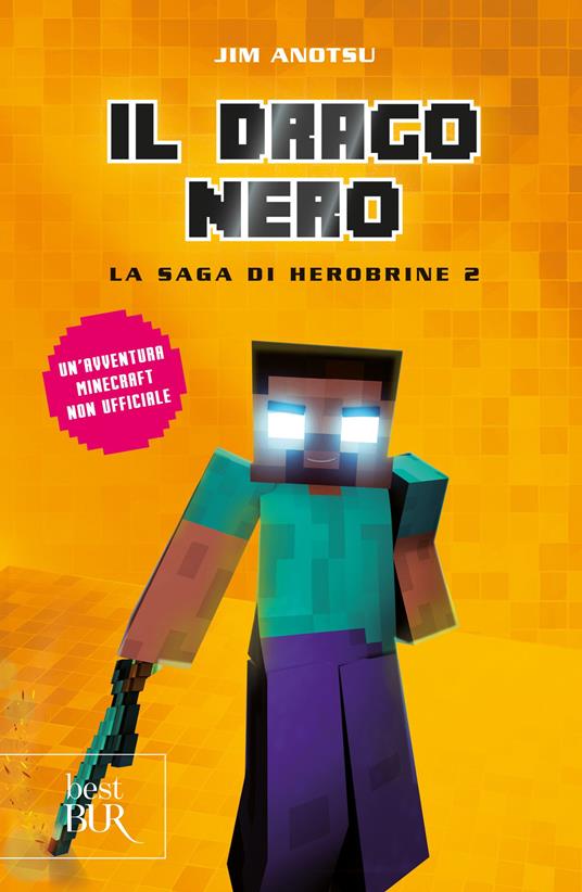 Il drago nero. La saga di Herobrine. Vol. 2 - Jim Anotsu - copertina