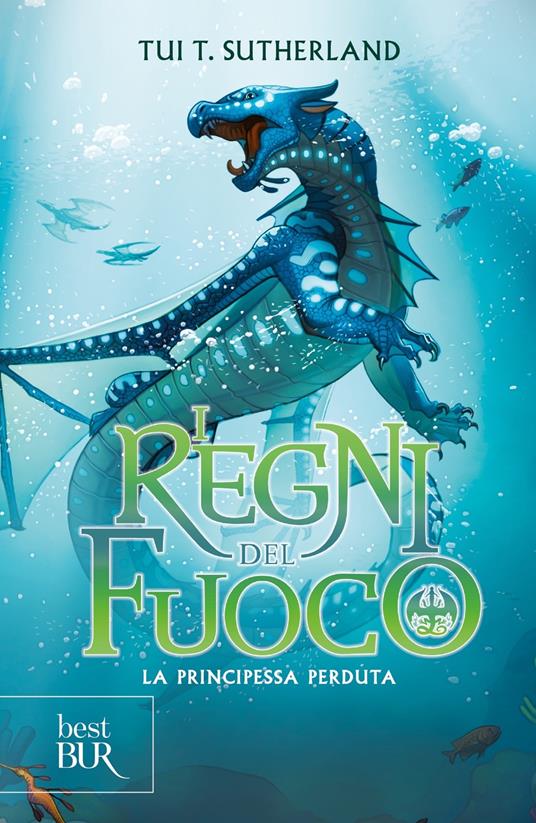 La principessa perduta. I regni del fuoco. Vol. 2 - Tui T. Sutherland - copertina