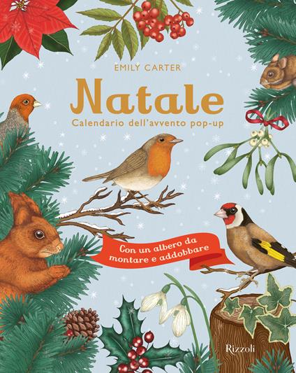 Natale. Calendario dell'avvento pop-up. Ediz. a colori - Emily Carter - copertina