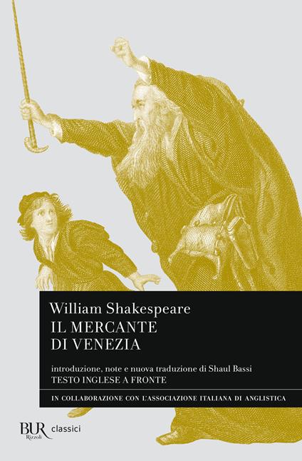 Il mercante di Venezia. Testo inglese a fronte - William Shakespeare - copertina