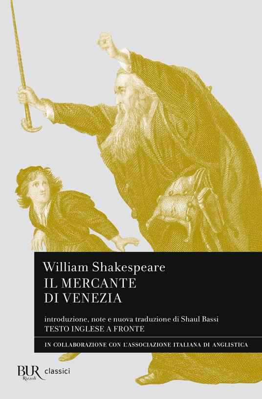 Il mercante di Venezia. Testo inglese a fronte - William Shakespeare - copertina