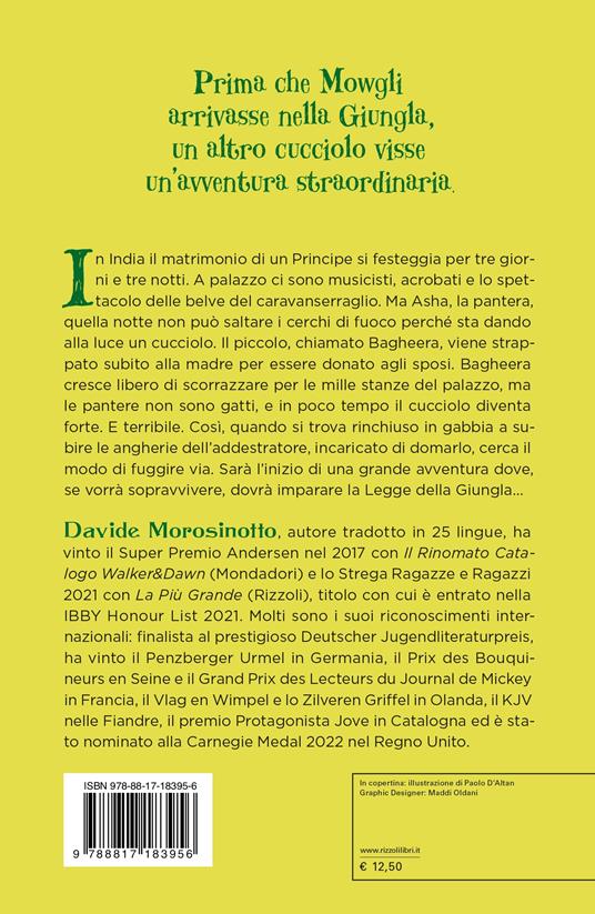 La legge della giungla. La vera storia di Bagheera - Davide Morosinotto - 2