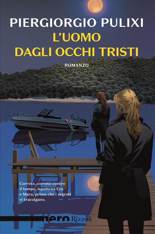 L'uomo dagli occhi tristi - Piergiorgio Pulixi - copertina