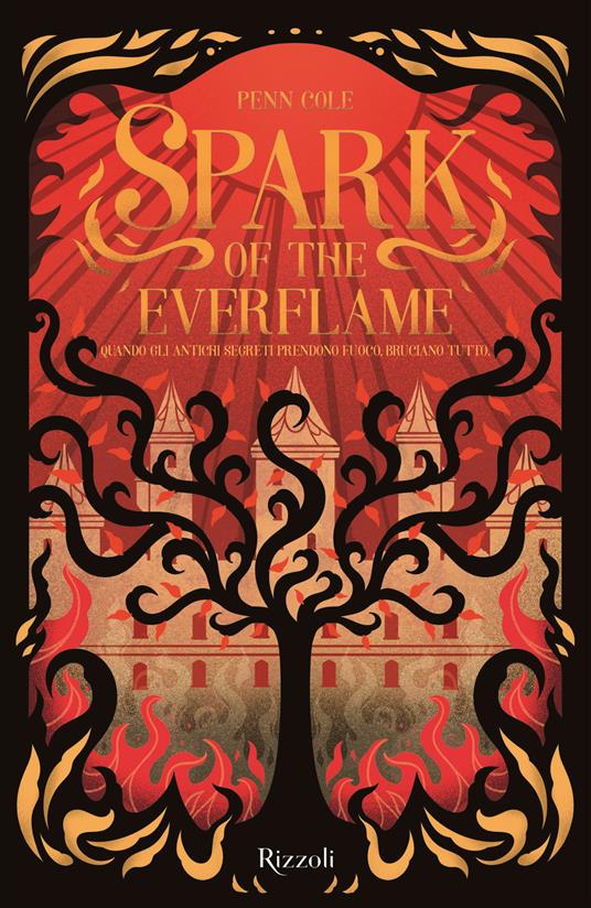 Spark of the everflame. La biblioteca di Daphne - Penn Cole - copertina