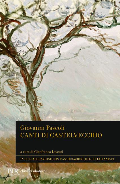 Canti di Castelvecchio - Giovanni Pascoli - copertina