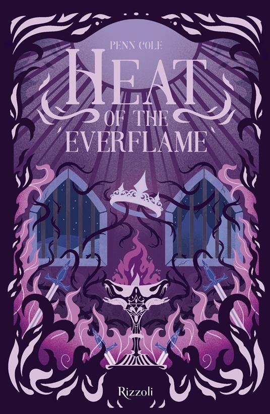 Heat of the everflame. La biblioteca di Daphne - Penn Cole - copertina