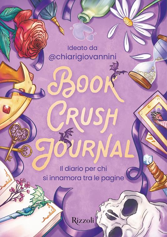 Book crush journal. Il diario per chi si innamora tra le pagine - Chiara Giovannini - copertina