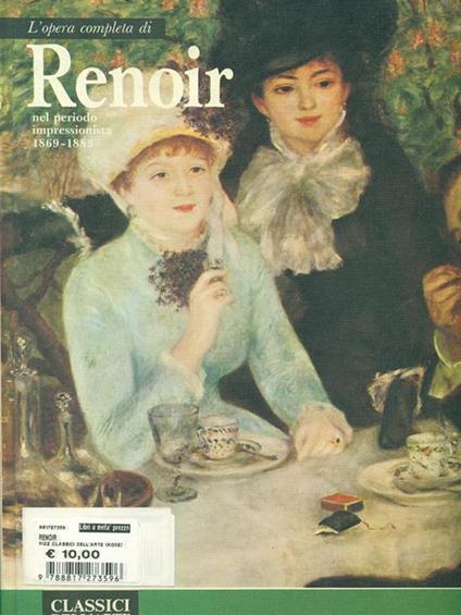 Renoir - Elda Fezzi - copertina