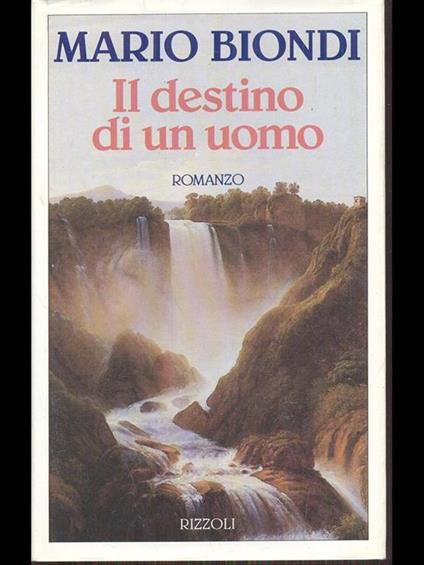 Il destino di un uomo - Mario Biondi - copertina