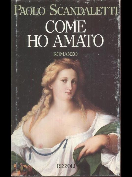 Come ho amato - Paolo Scandaletti - copertina