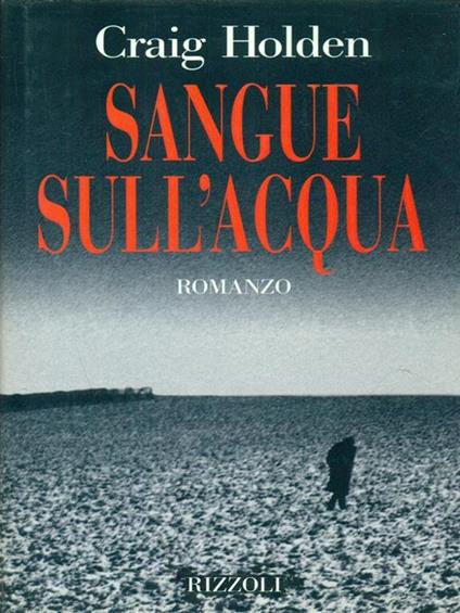 Sangue sull'acqua - Craig Holden - copertina
