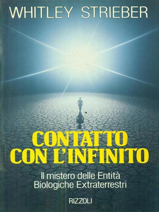 Contatto con l'infinito - Whitley Strieber - copertina
