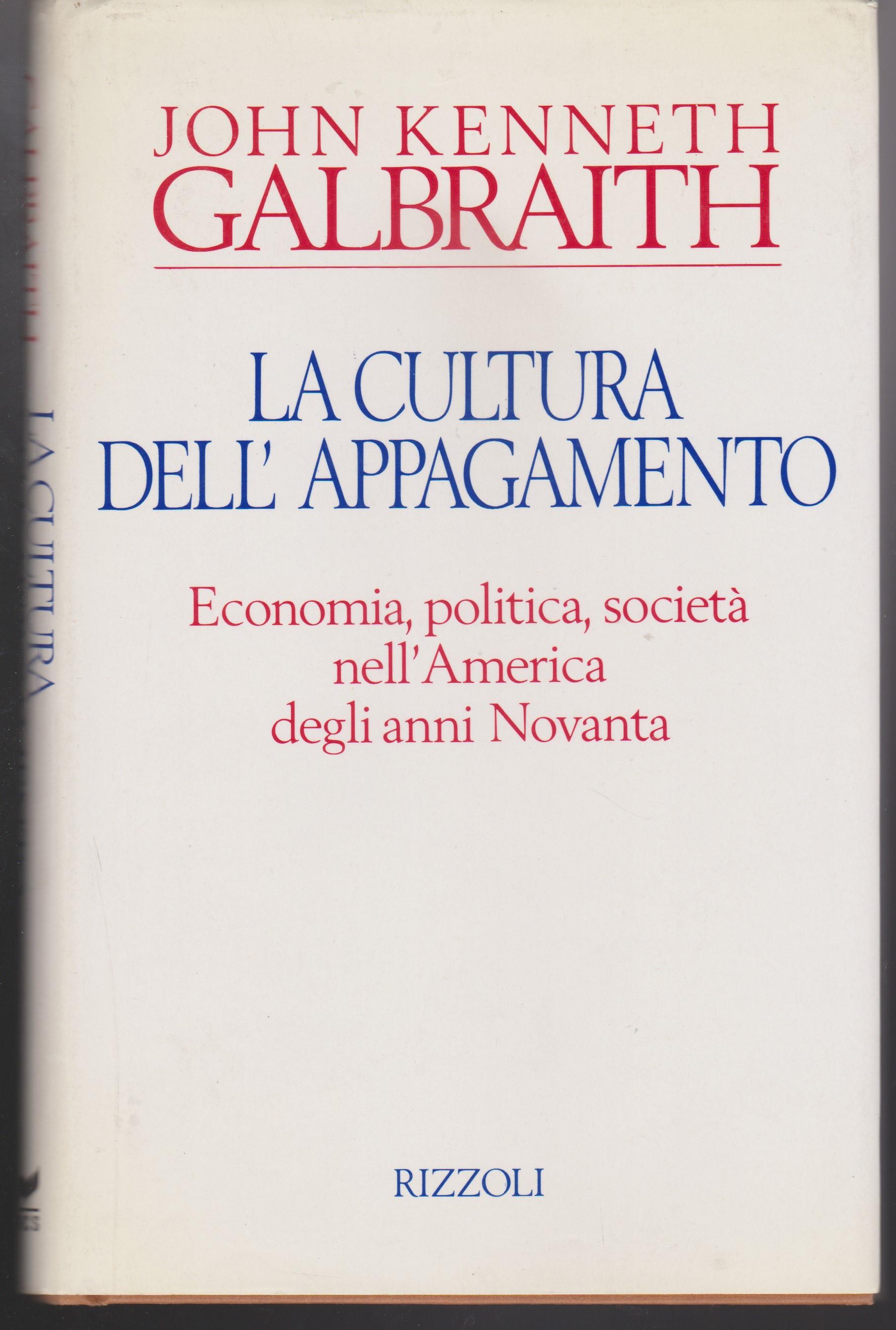 Cultura dell'appagamento