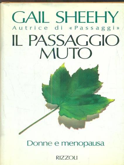 Passaggio muto - Gail Sheehy - copertina