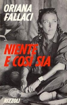 Niente e così sia - Oriana Fallaci - copertina