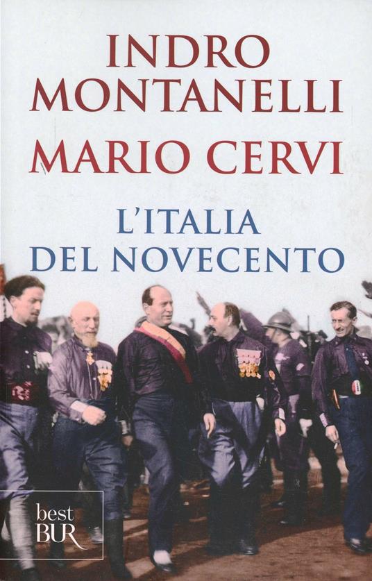 L'Italia del Novecento - Indro Montanelli,Mario Cervi - copertina