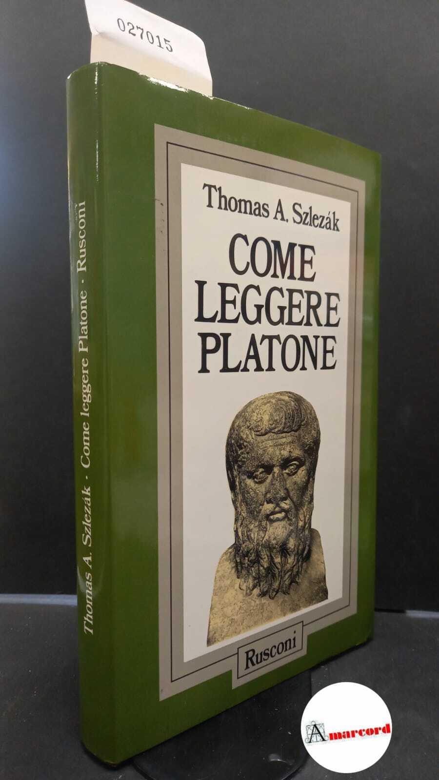 Come leggere Platone