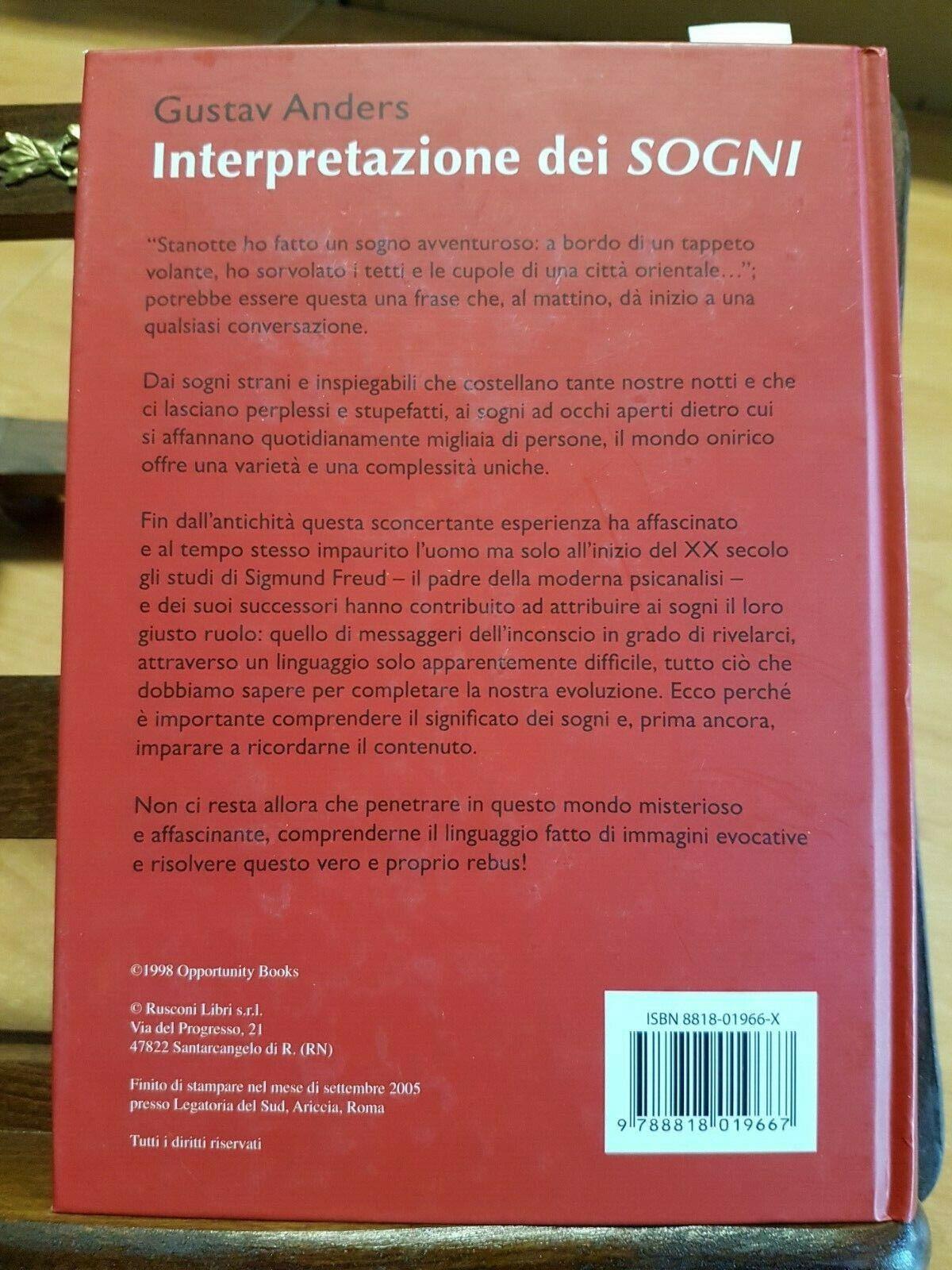 Interpretazione dei sogni. Manuale pratico per comprendere e interpretare i significati dei nostri sogni