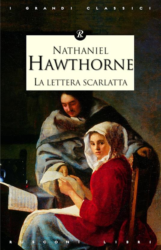 La lettera scarlatta - Nathaniel Hawthorne - copertina