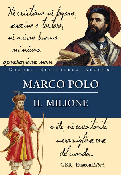 Il milione - Marco Polo - copertina