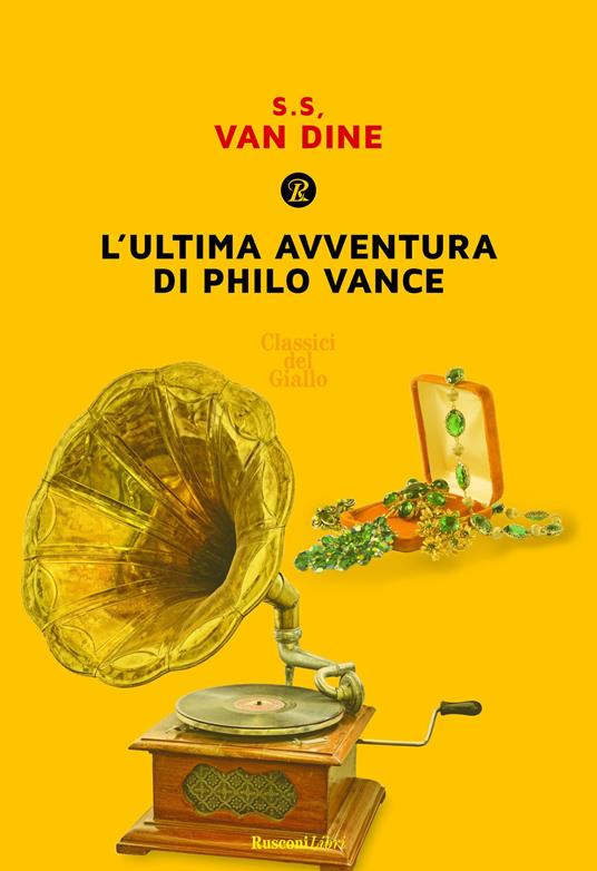L' ultima avventura di Philo Vance - S. S. Van Dine - copertina