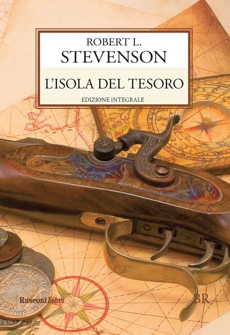 L'isola del tesoro. Ediz. integrale - Robert Louis Stevenson - copertina