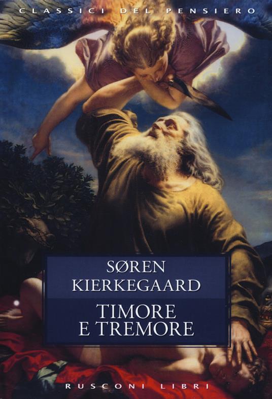 Timore e tremore - Søren Kierkegaard - copertina