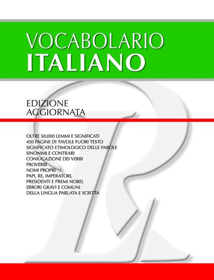 Il vocabolario di italiano - copertina