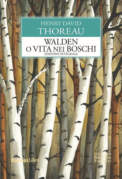 Walden o Vita nei boschi - Henry David Thoreau - copertina
