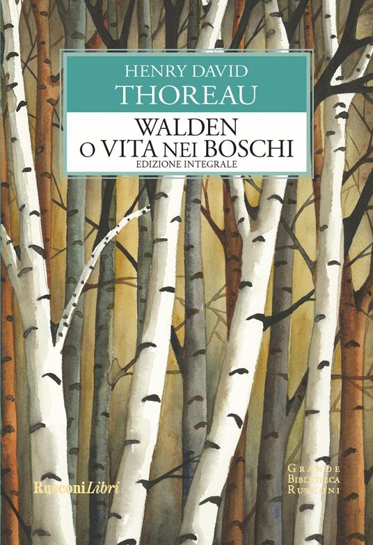 Walden o Vita nei boschi - Henry David Thoreau - copertina