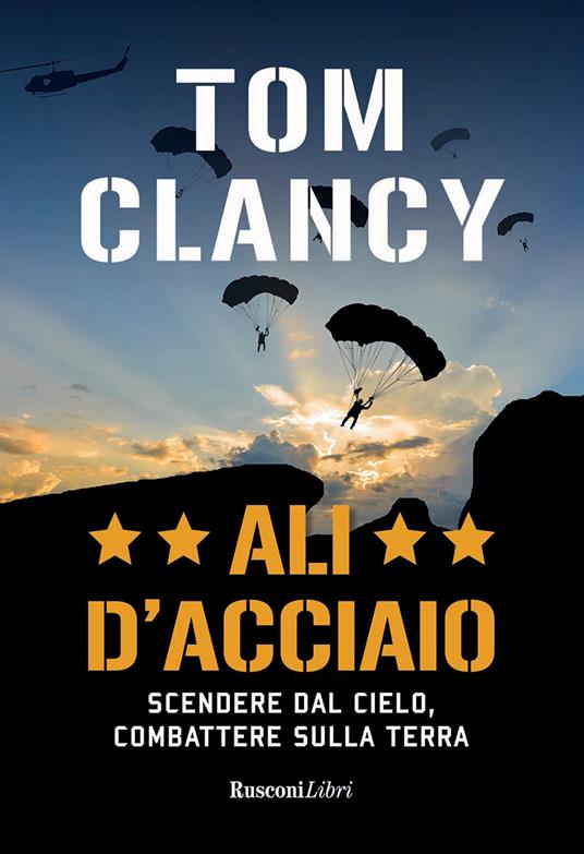 Ali d'acciaio - Tom Clancy - copertina