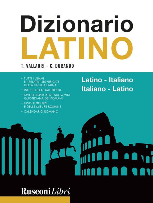 Dizionario di latino - copertina
