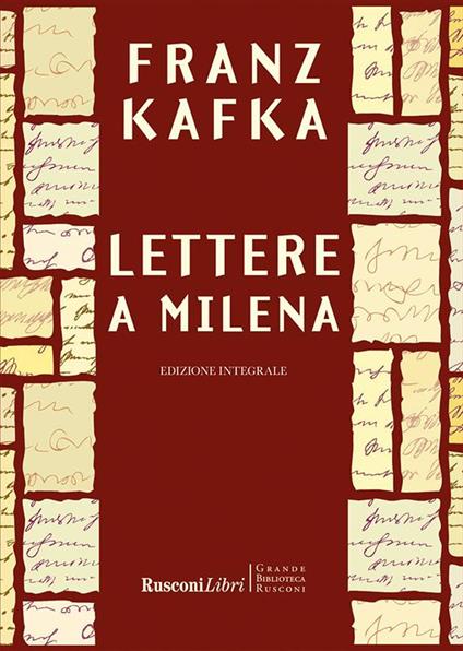 Lettere a Milena - Franz Kafka - copertina