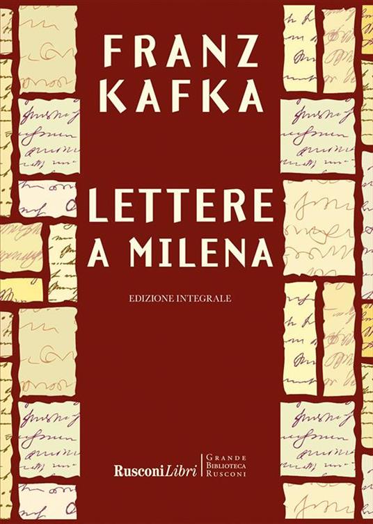 Lettere a Milena - Franz Kafka - copertina