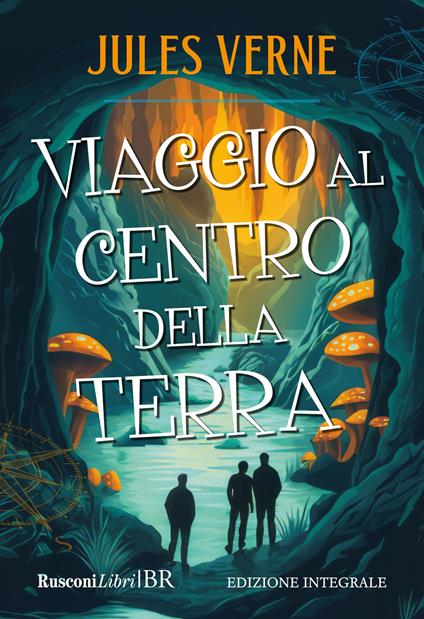 Viaggio al centro della terra - Jules Verne - copertina