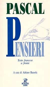 Pensieri - Blaise Pascal - copertina