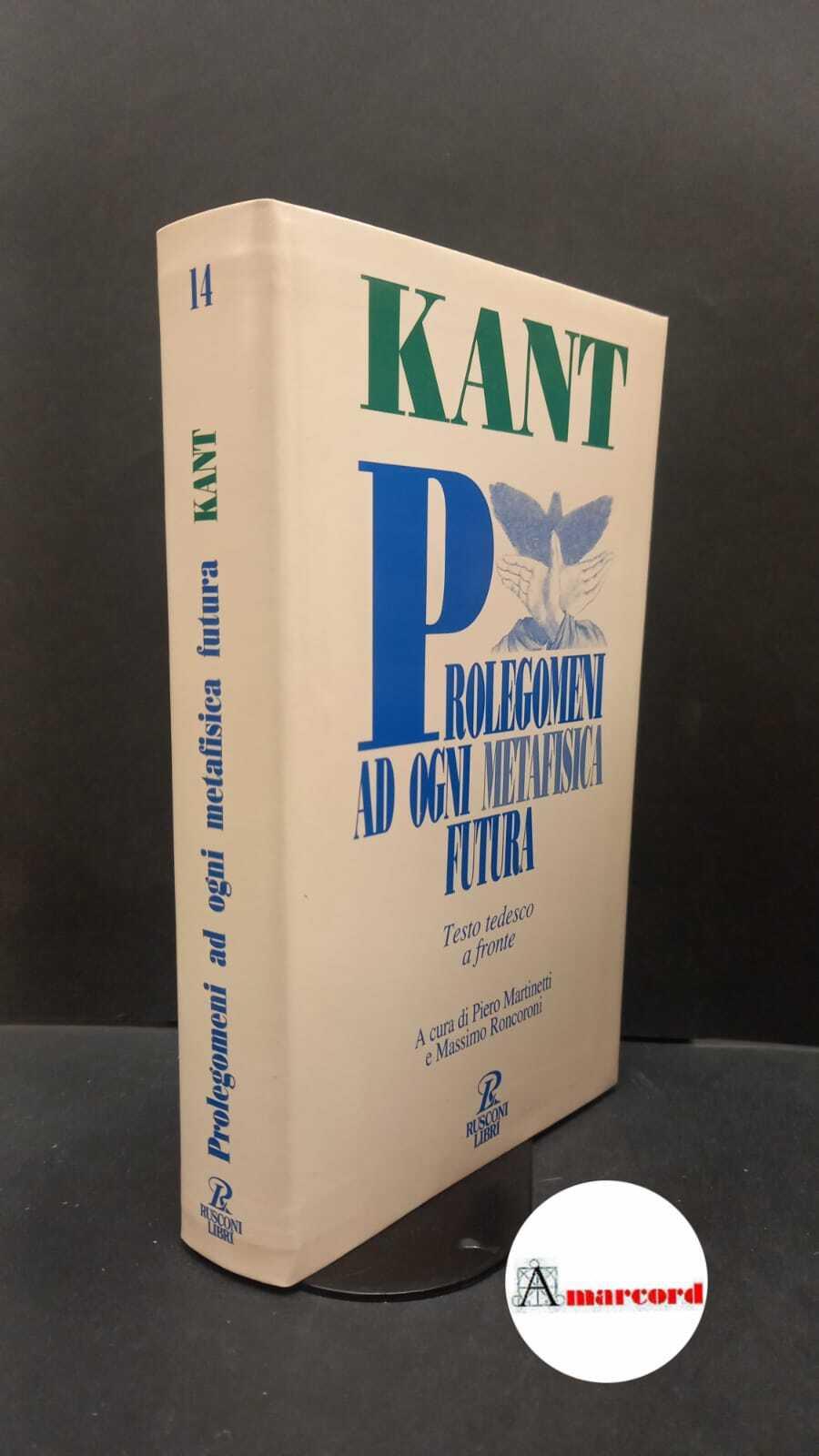 Prolegomeni ad ogni metafisica futura