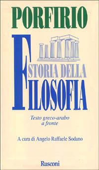 Storia della filosofia - Porfirio - copertina