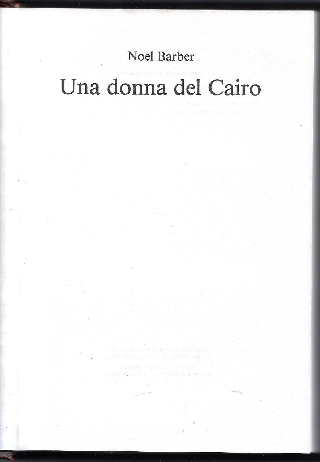Una donna del Cairo