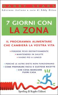 Sette giorni con la Zona - Barry Sears - copertina